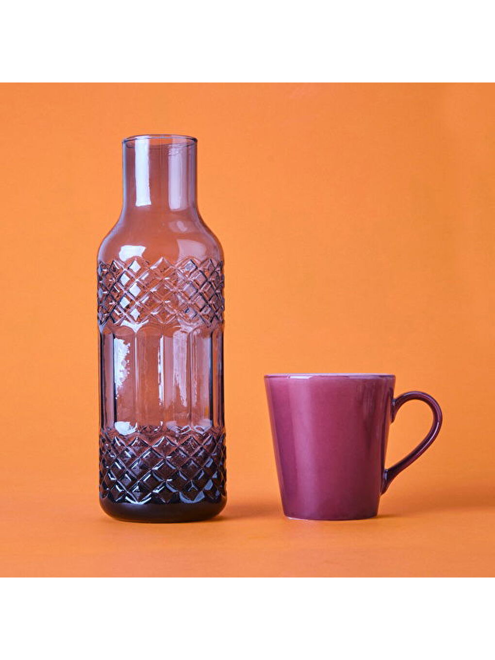 Gri Vega Sürahi - Füme - 1000 ml-1