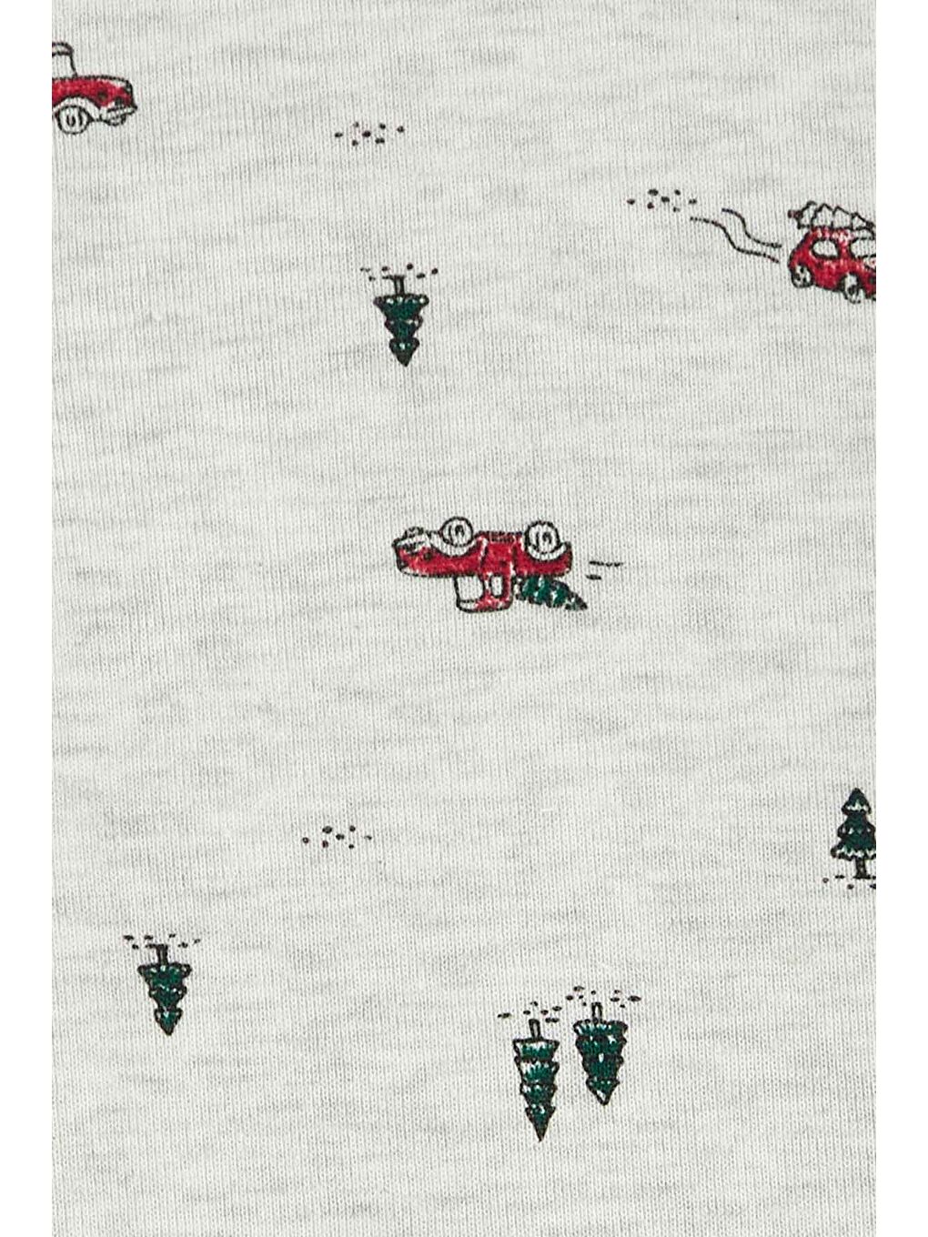 Karışık Erkek Bebek Body Pantolon Set 3'lü Paket-3