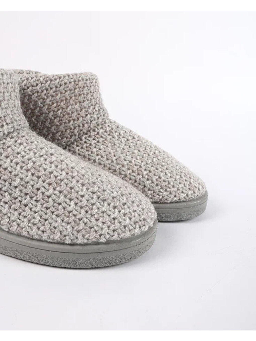 Gri Kadın Triko Panduf - LOVEY-3