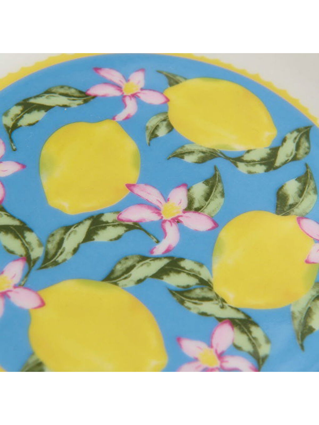 Karışık Kitchen Limecello Porselen Pasta Tabağı - Renkli - 20 cm-1