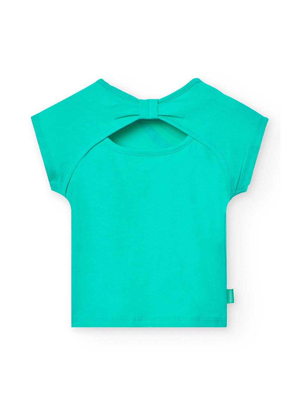 Mavi Renkli Kız Çocuk Tişört-1