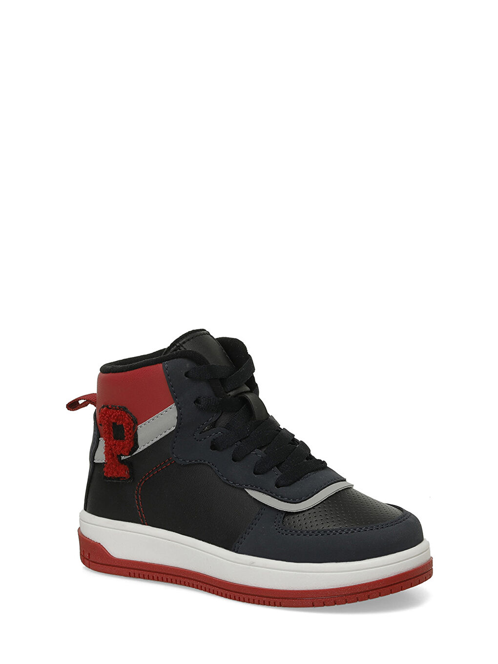 Polaris Lacivert PATCH.P4PR Lacivert Erkek Çocuk High Sneaker