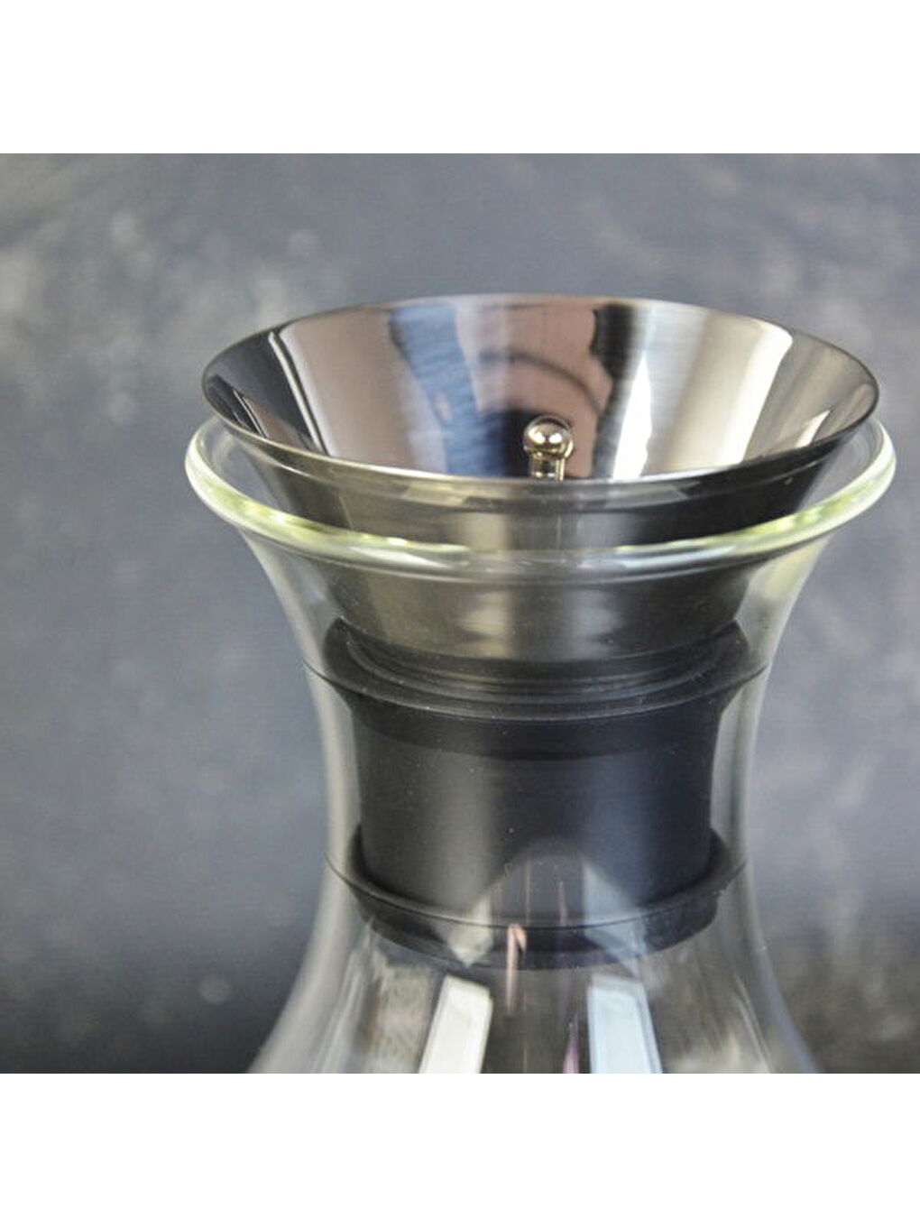 Renksiz Şelale Cam Sürahi - Şeffaf - 1 lt-1