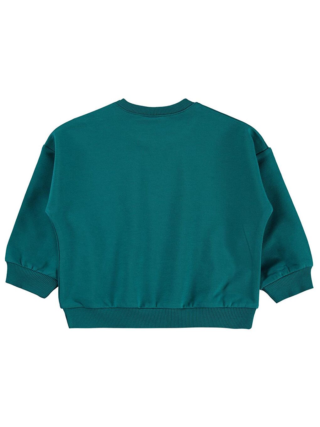 Petrol Baby Basic 6-18 Ay Sweatshirt - Yeşil 6-9 Ay-1