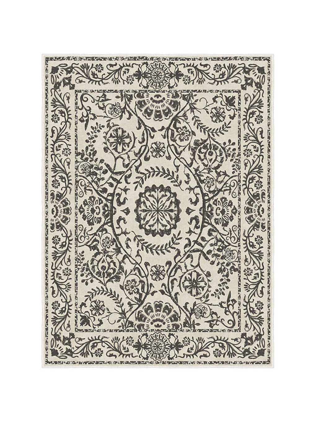 Kahverengi Dekoratif Özel Tasarım Yıkanabilir İnce Kaymaz Tabanlı Modern Halı KECE FR11