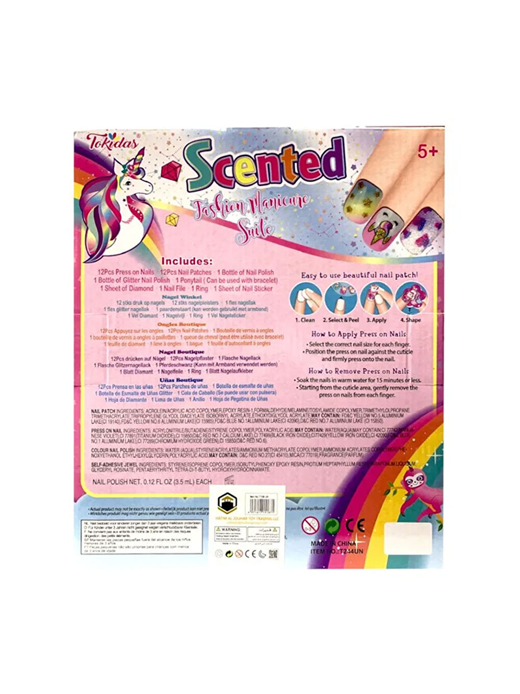 Köpüklü Tırnak Manikür Seti T051-2