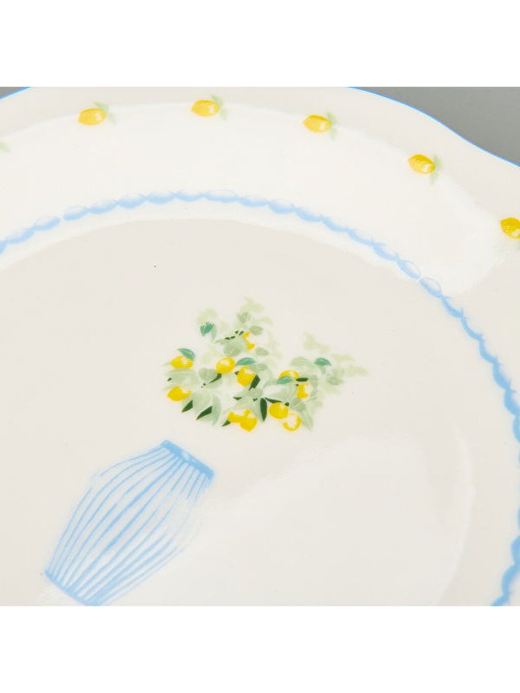 Karışık Kitchen Limecello Porselen Pasta Tabağı - Renkli - 20 cm-1