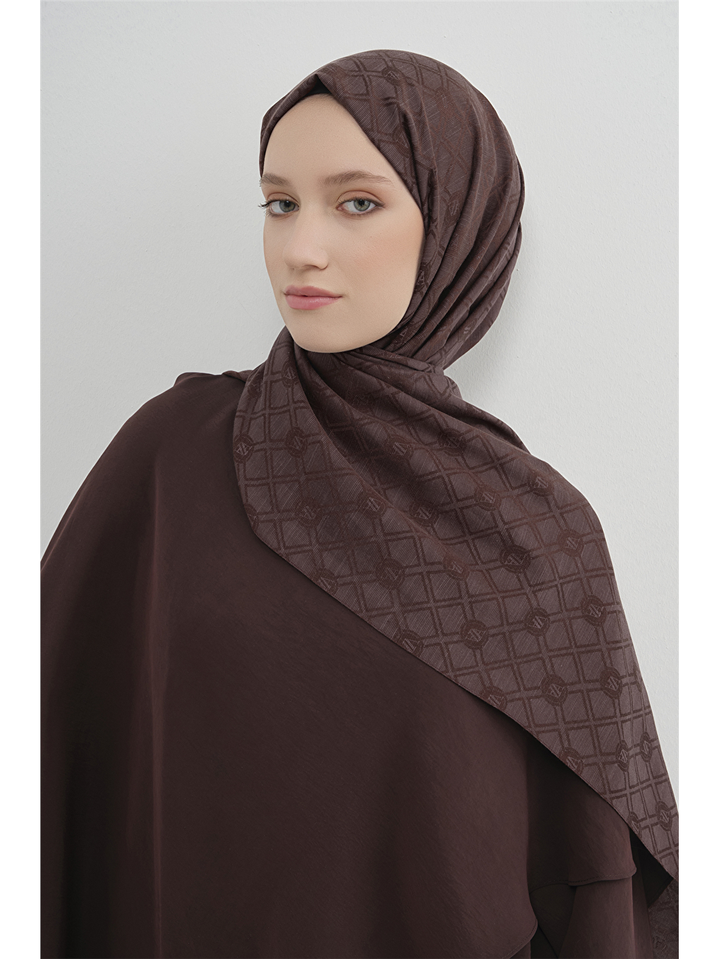 Kahverengi Elegance P3000 Şal 10-2