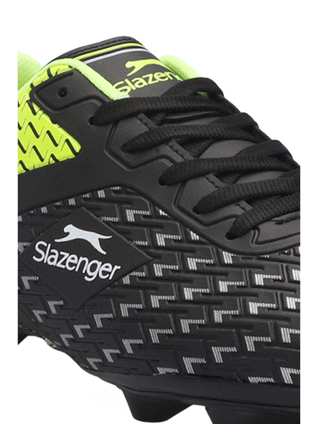 SLAZENGER CYCLE I Erkek Futbol Ayakkabı Siyah / Yeşil - 3