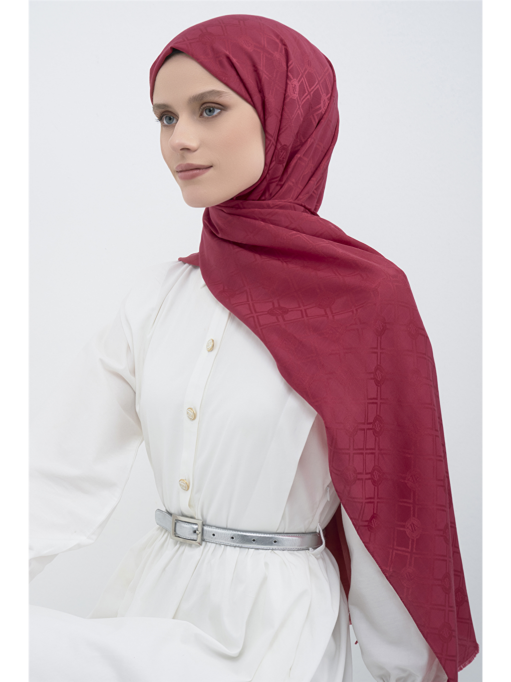 Fuşya Elegance P3000 Şal 32-2