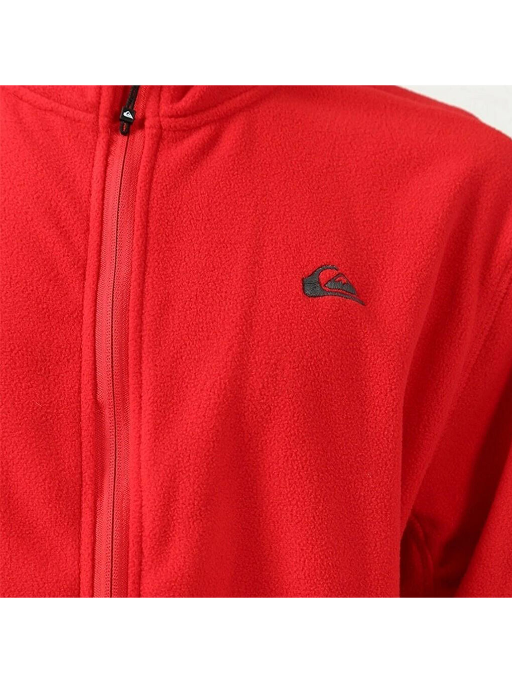 Mission Fz Erkek Kırmızı Polar Fermuarlı Sweatshirt-2