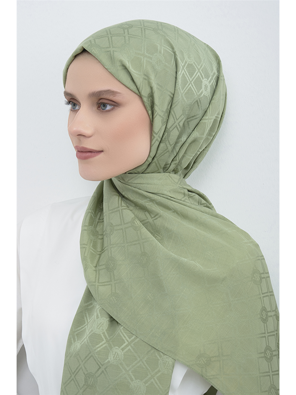 Yeşil Elegance P3000 Şal 48-1