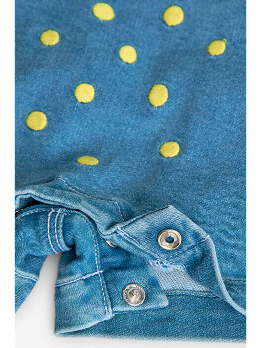 Karışık Kuala Nakışlı Erkek Bebek 2'li Salopet Şort Set-7