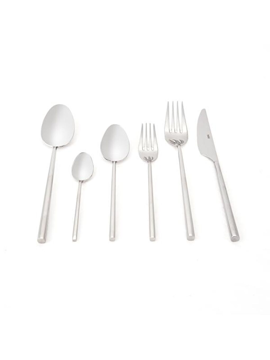 Gloria Sade 36 Parça Çatal Kaşık Bıçak Seti - Gri-4