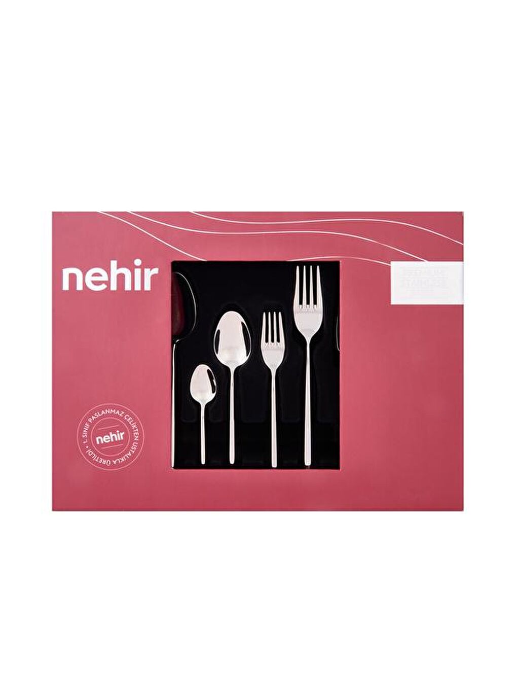 Gloria Sade 36 Parça Çatal Kaşık Bıçak Seti - Gri-6