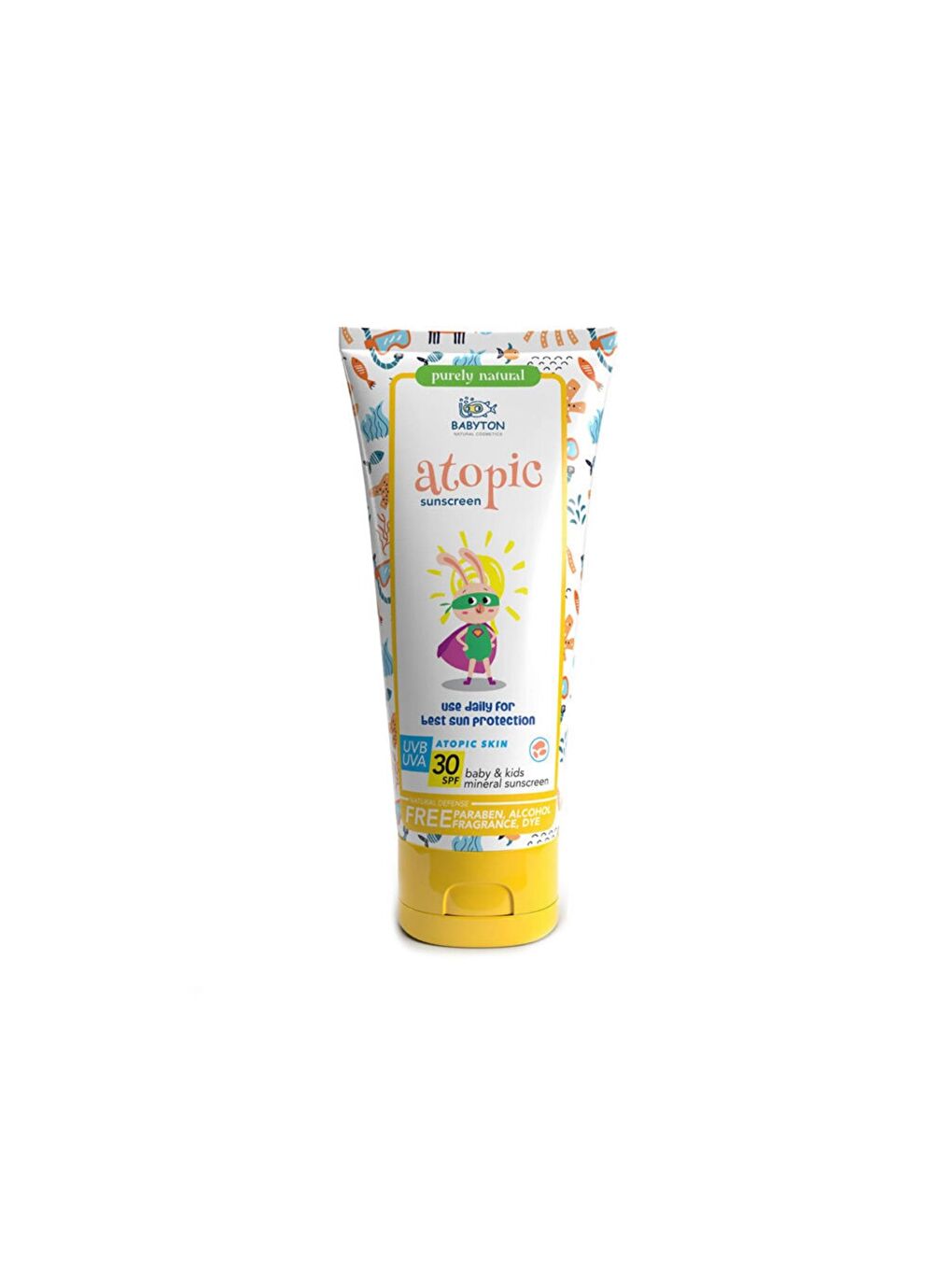 Atopik Ciltler İçin Güneş Koruyucu Krem 100ml