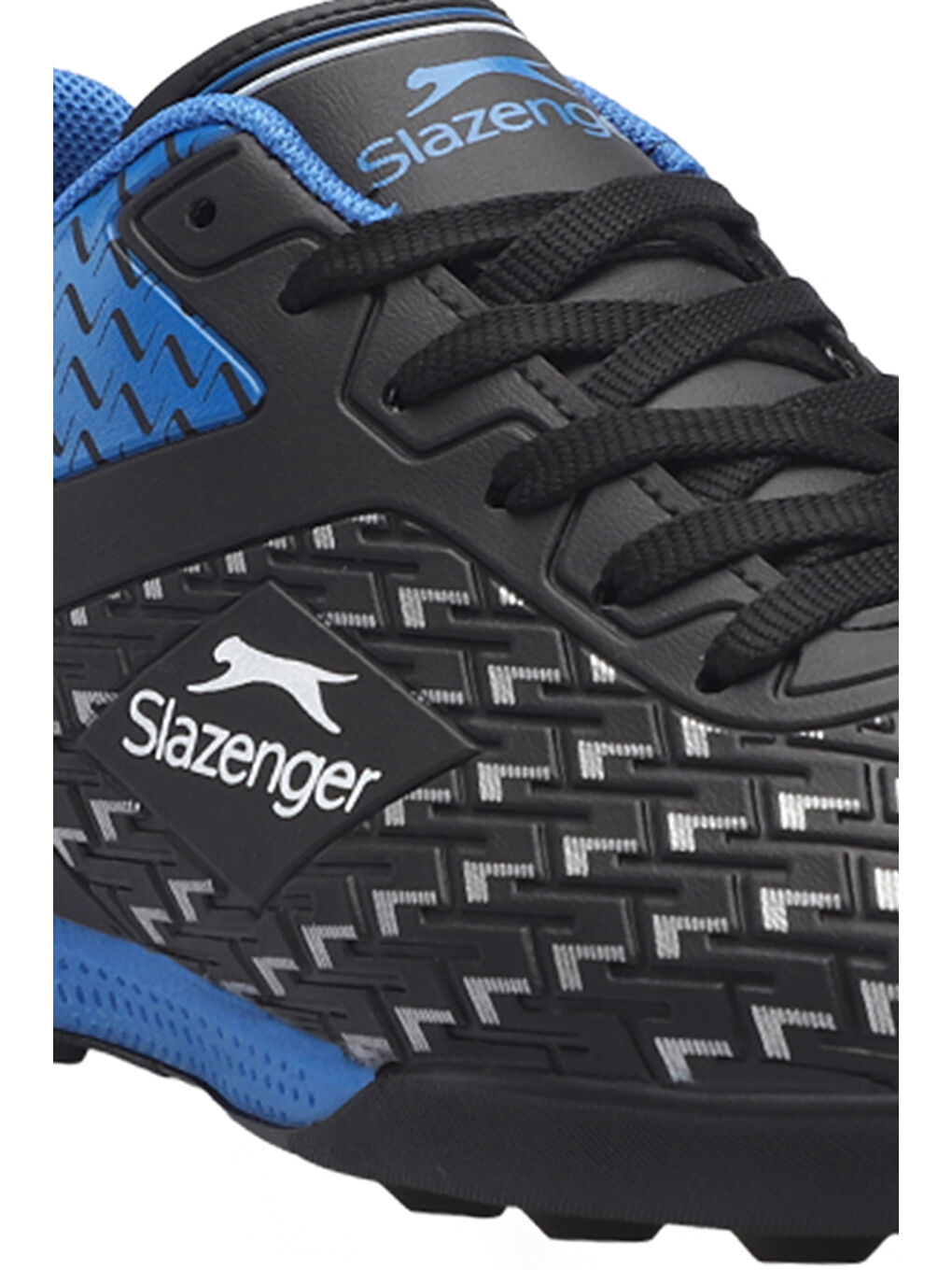 SLAZENGER CYCLE I Erkek Futbol Ayakkabı Siyah / Mavi - 3