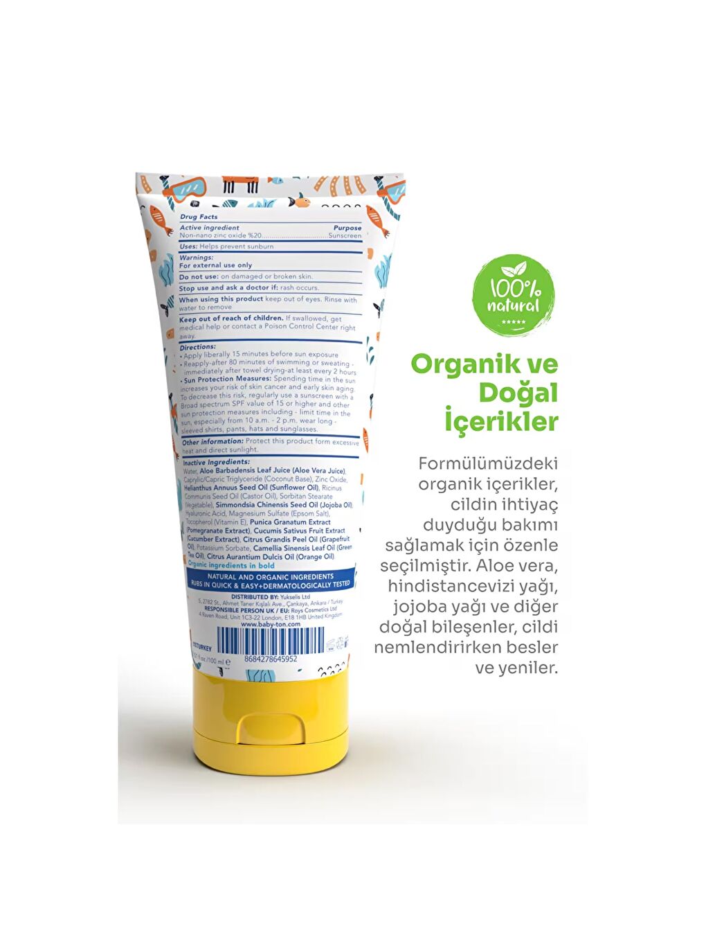 Atopik Ciltler İçin Güneş Koruyucu Krem 100ml-4