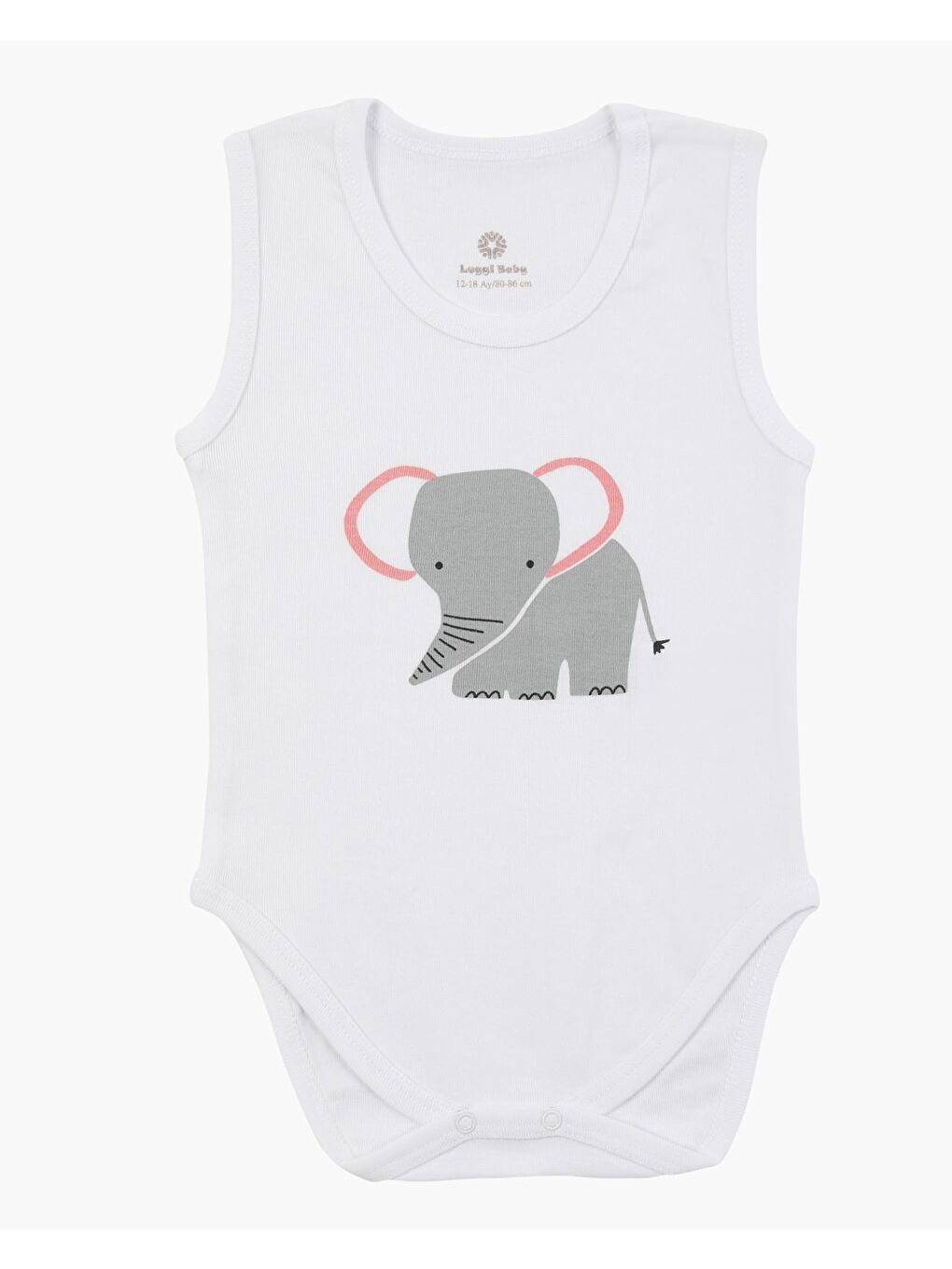 Pembe Bisiklet Yaka Kız Bebek Askılı Çıtçıtlı Body 3'lü-1