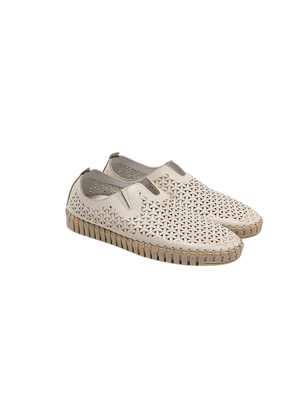 Kadın Beyaz Sneaker 52P0 SOFT SLIP ON Panna (OFF White)-2