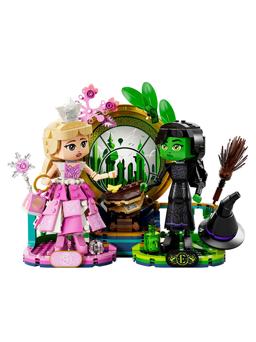 Lego Wicked Elphaba ve Glinda Figürleri Fantastik Oyuncak Yapım Seti 75682 - 2