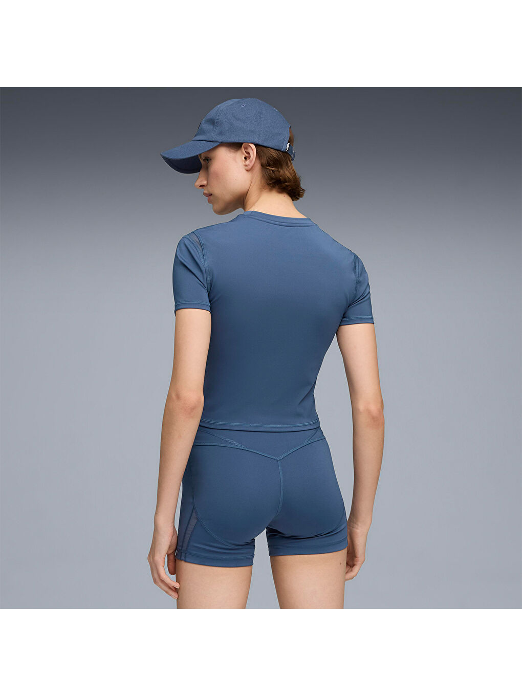 Shape Baby Kadın Lacivert Tişört-1