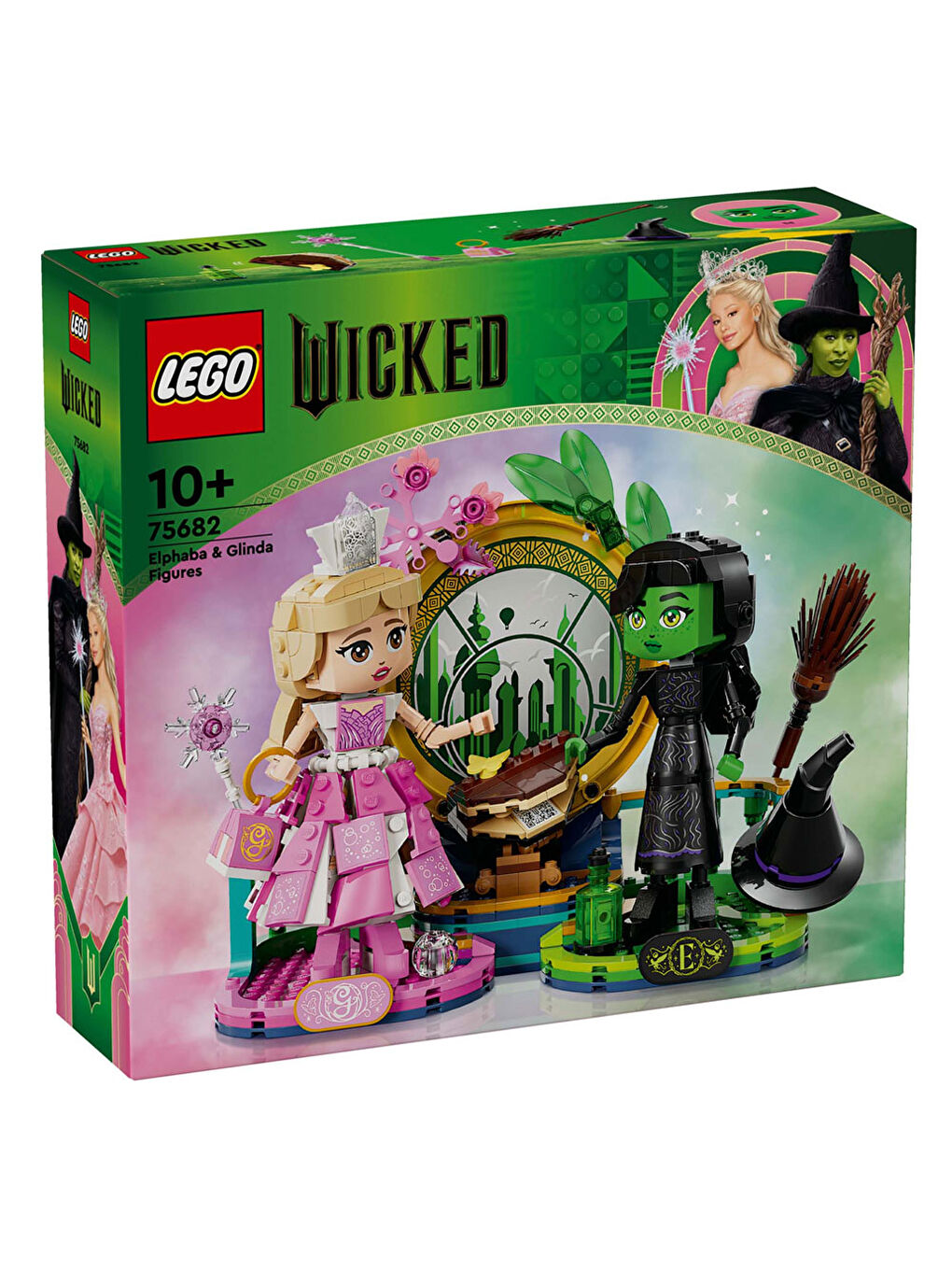 Lego Wicked Elphaba ve Glinda Figürleri Fantastik Oyuncak Yapım Seti 75682 - 5