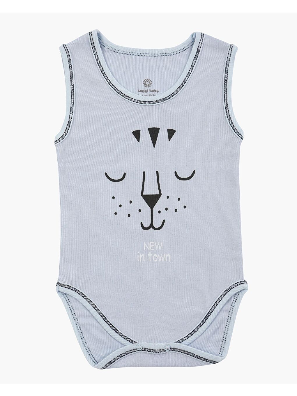 Sarı Bisiklet Yaka Erkek Bebek Atlet Çıtçıtlı Body 3'lü-2