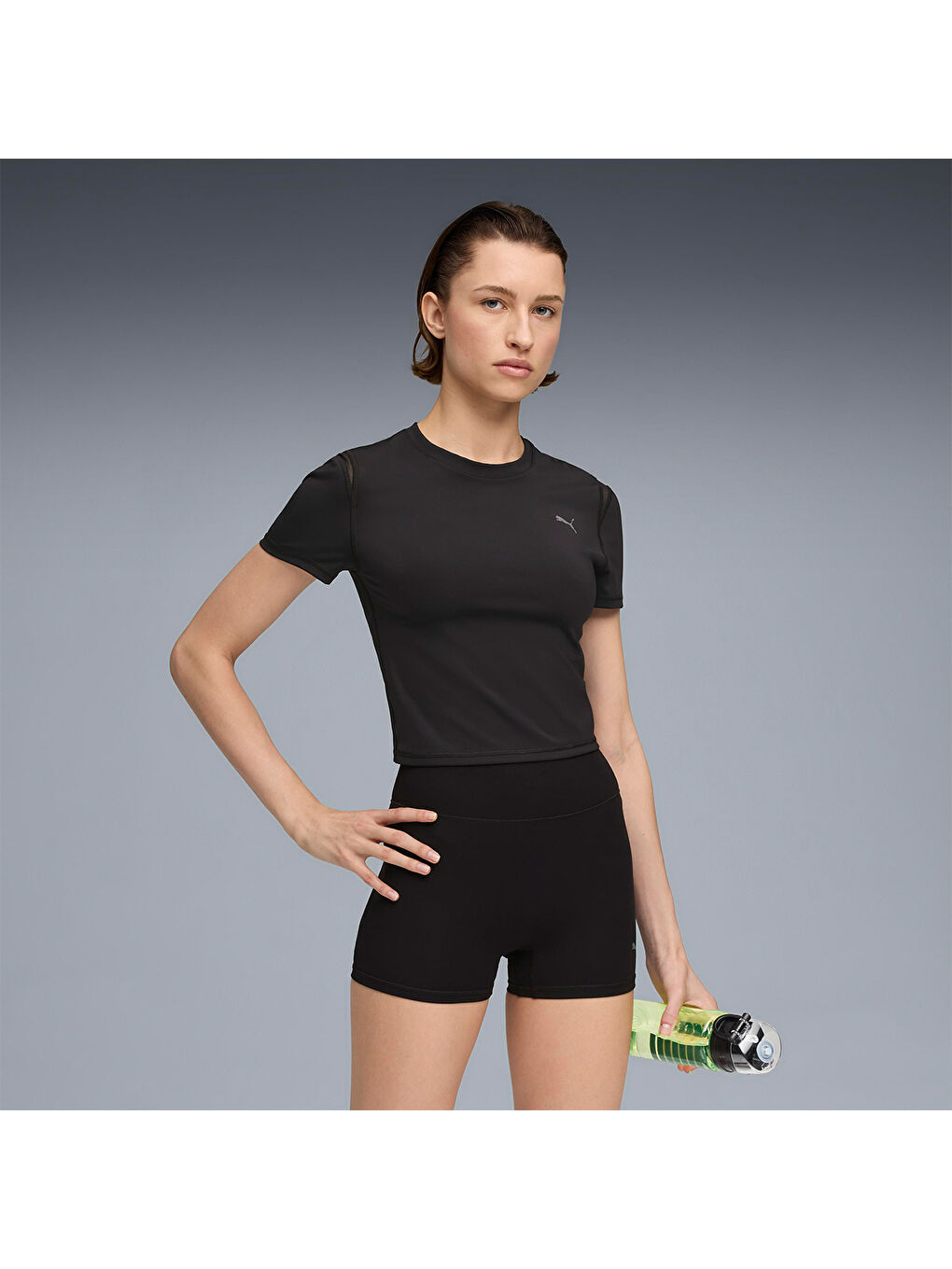 Shape Baby Kadın Siyah Tişört