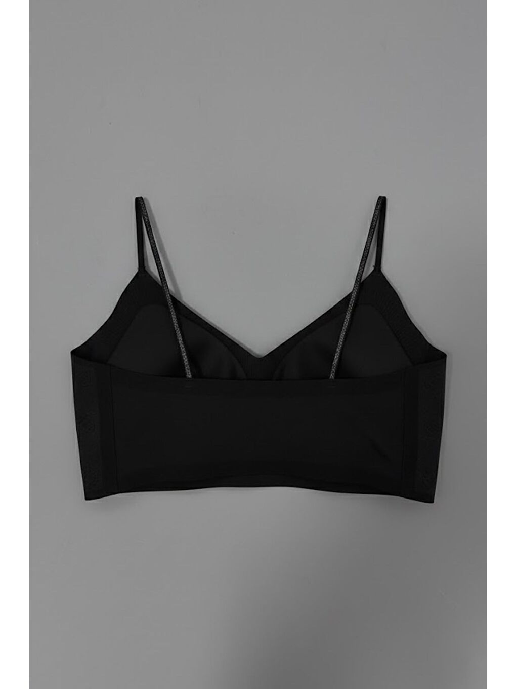 Balensiz Dikişsiz Lazer İp Askılı Pedli Sütyen C26235 Siyah-2