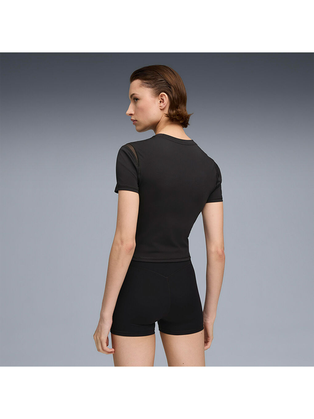 Shape Baby Kadın Siyah Tişört-1