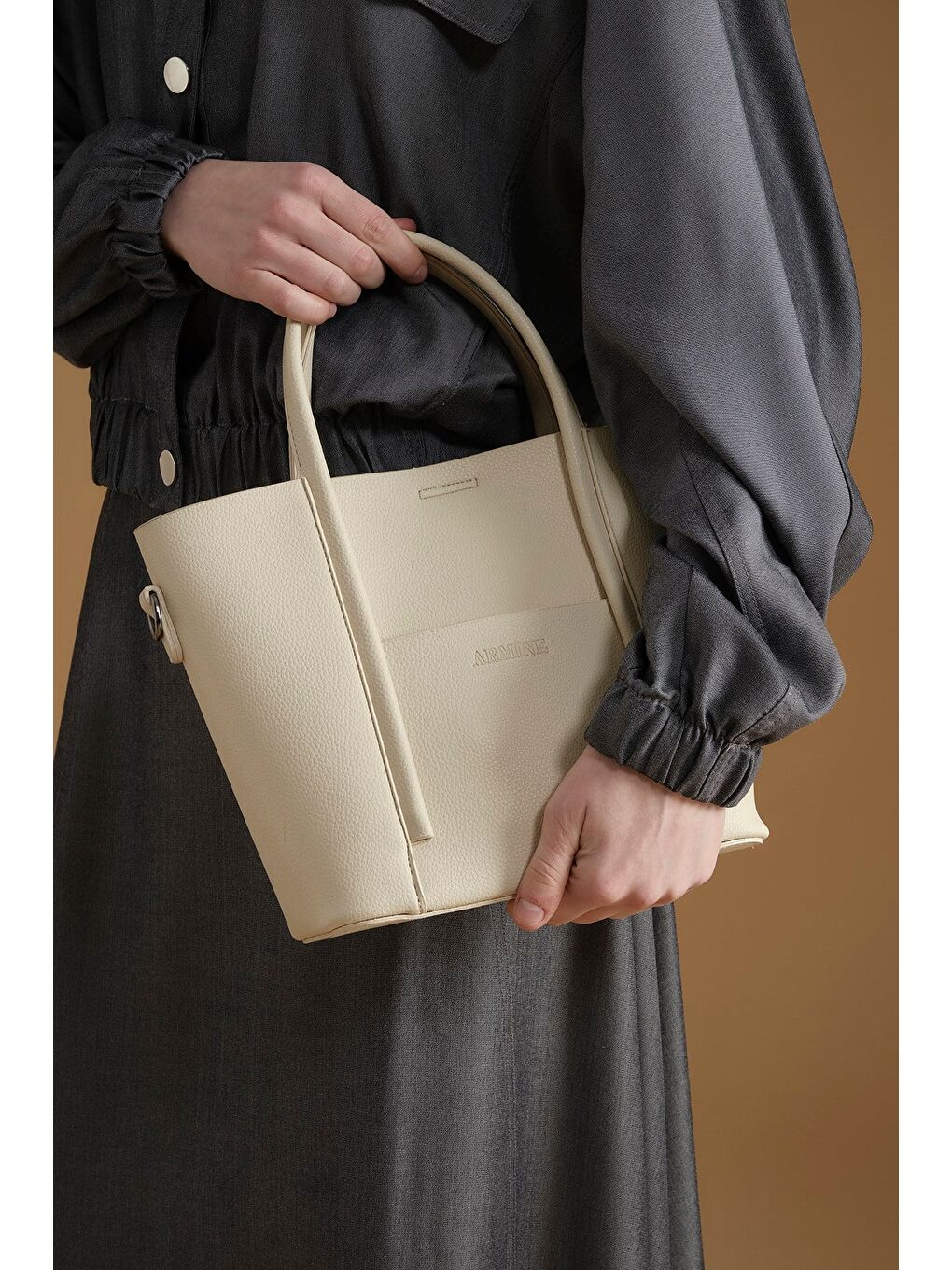 Ekru Çanta Pia 25Yd7398 Krem