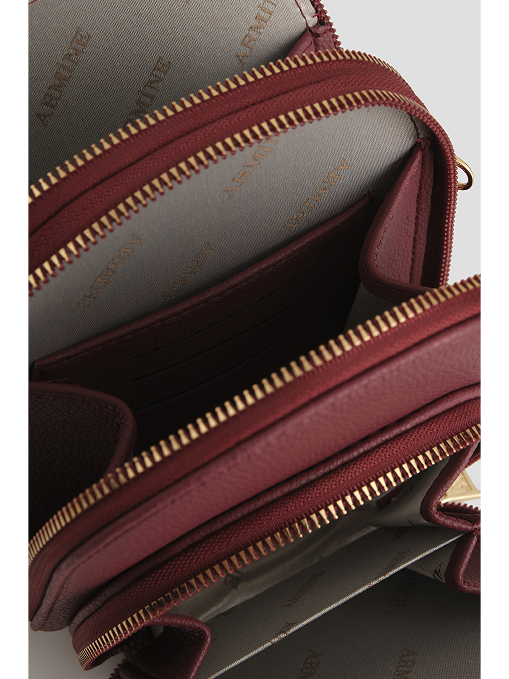 Pia Telefon Çantası Bordo-2