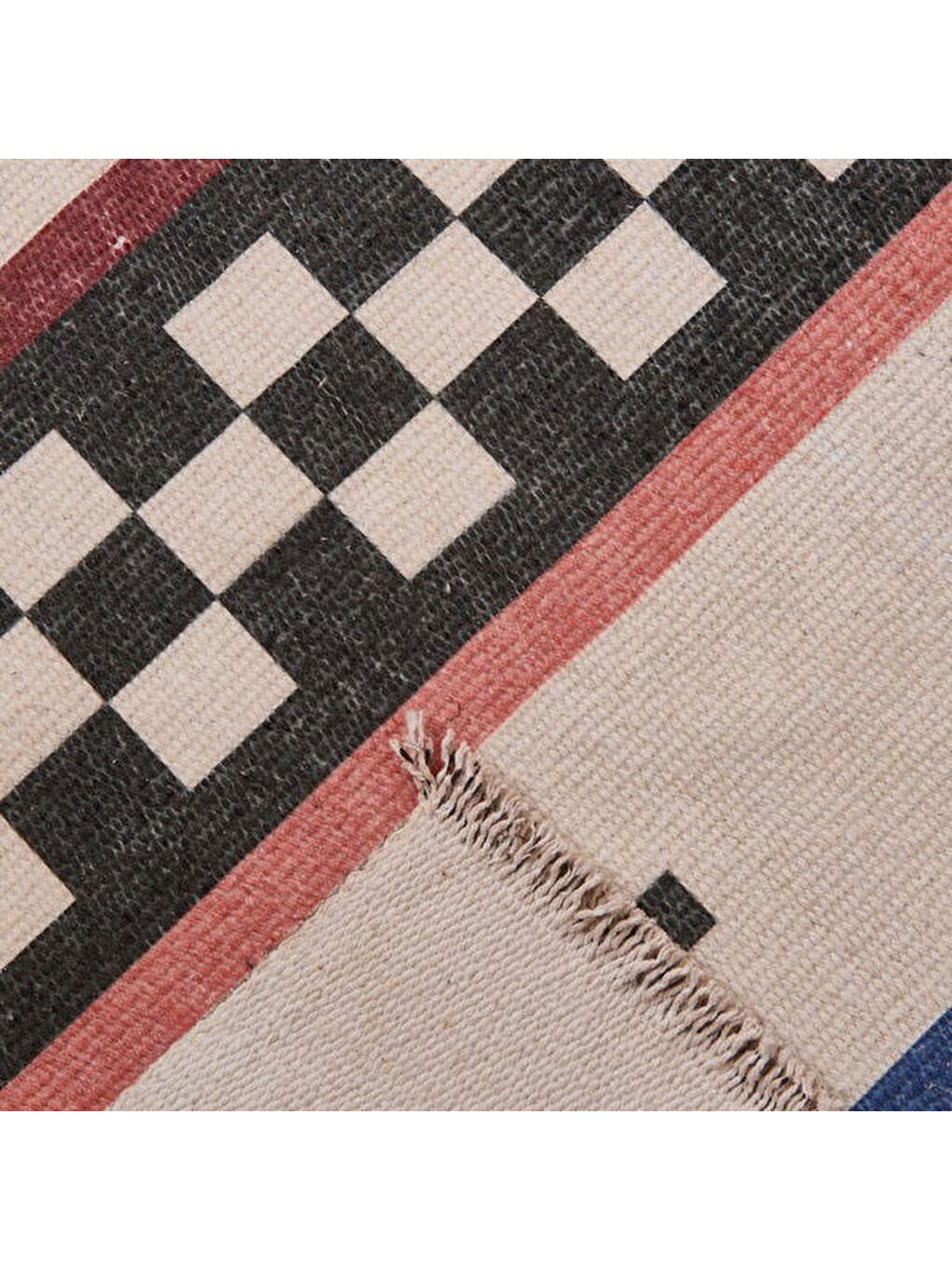 Soft Smila Kilim - Bej - 160x230 cm-4