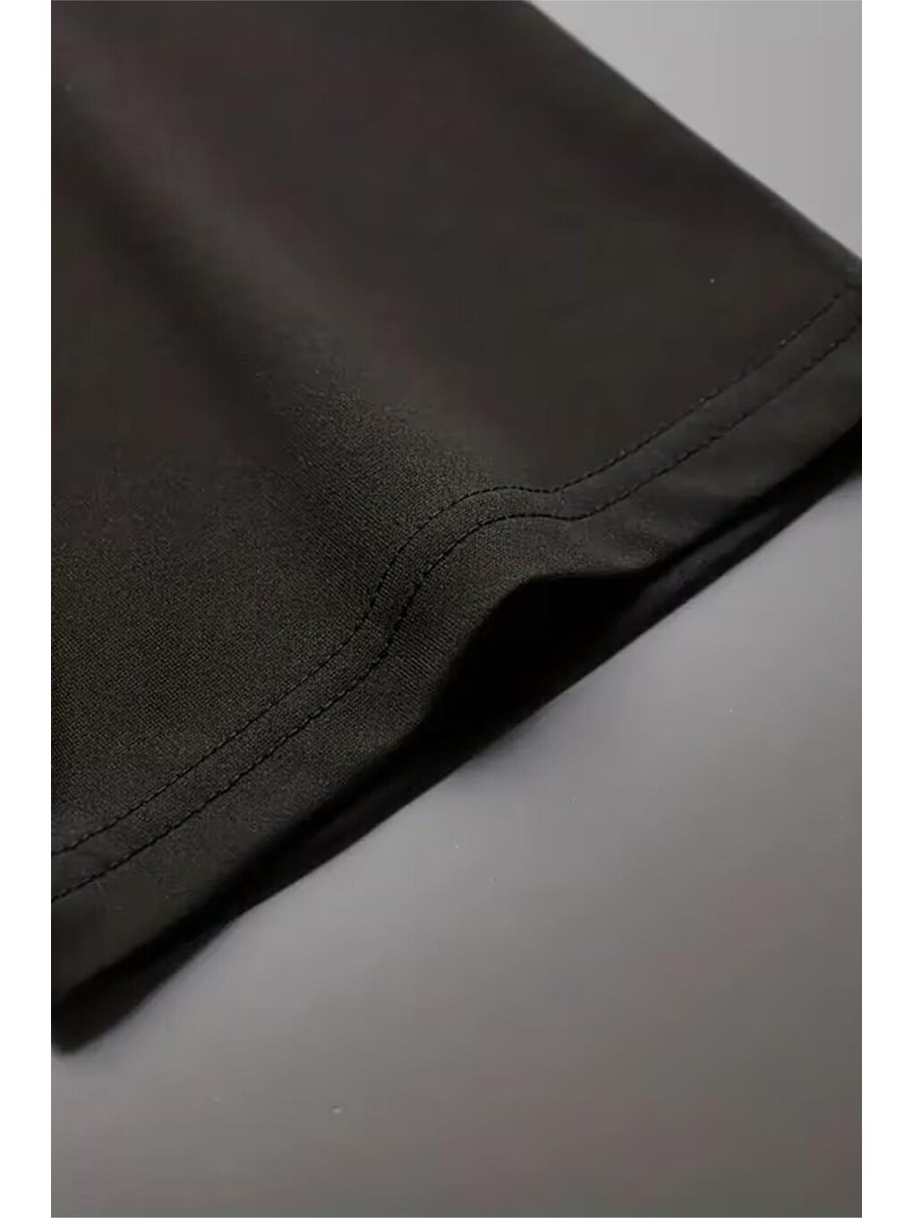 Siyah Life Design Minimalist İllüstrasyon Baskılı Unisex Oversize Tişört-1