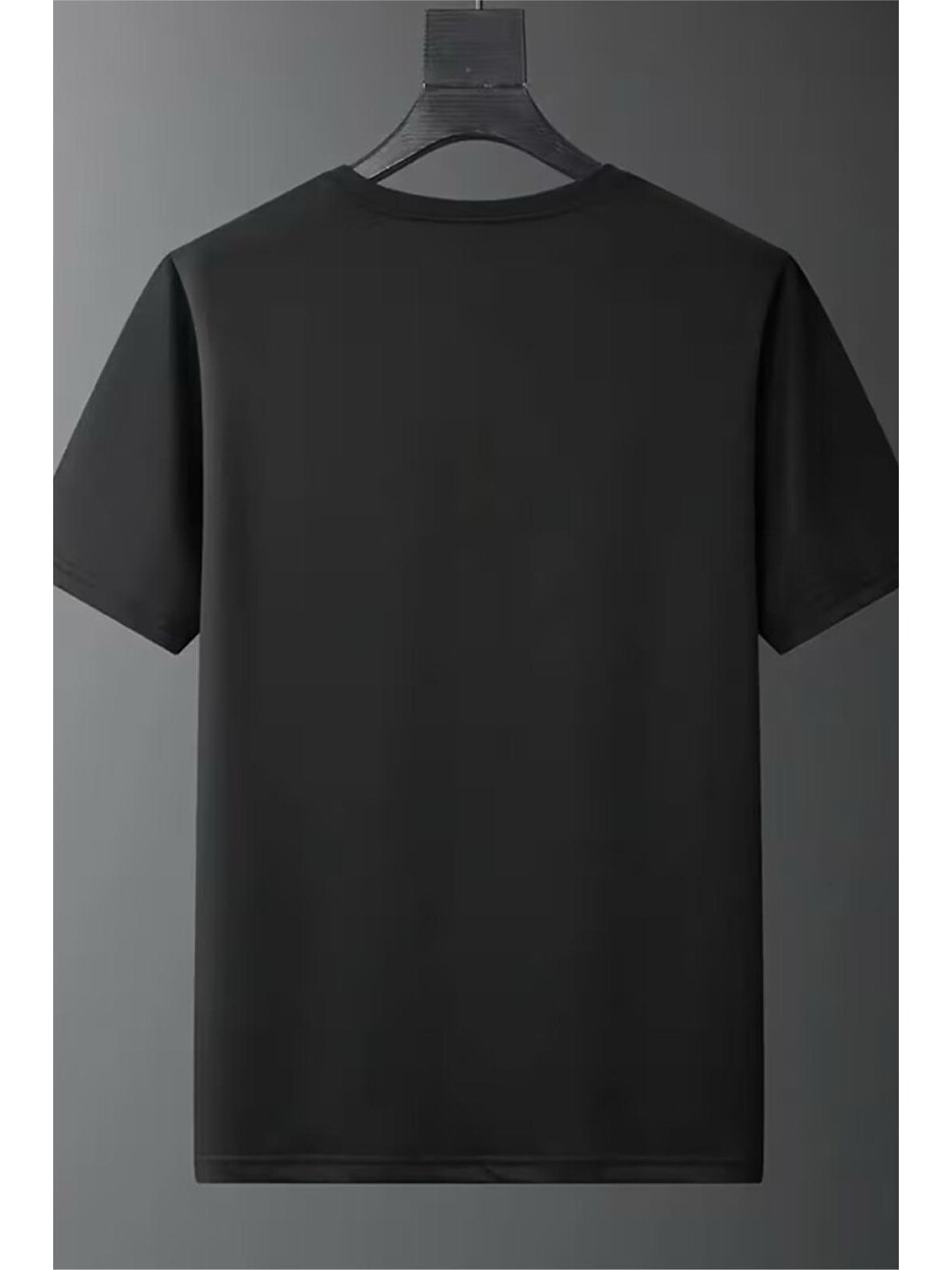 Siyah Life Design Minimalist İllüstrasyon Baskılı Unisex Oversize Tişört-2