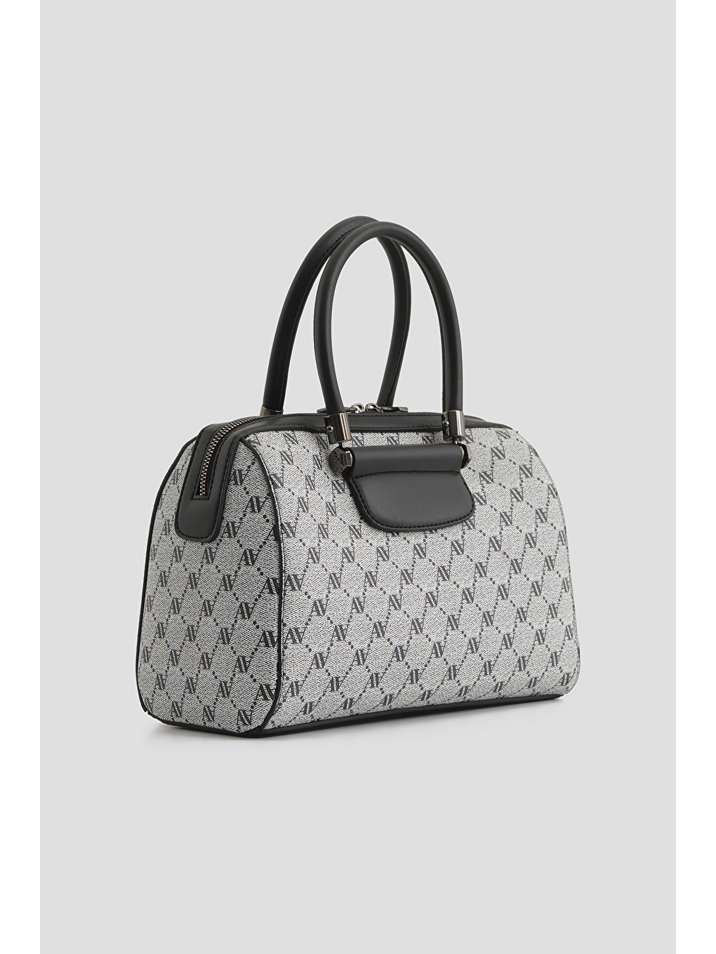 Noktalı Çanta Gri-2