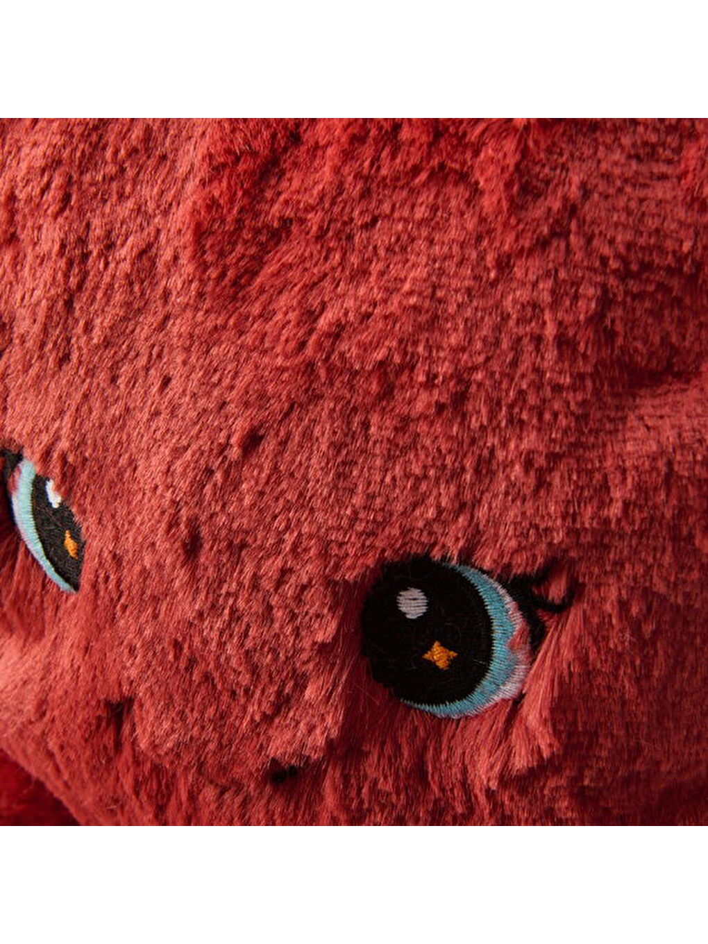 Soft Ahtapot Figürlü Yastık - Kırmızı - 22x60 cm-2