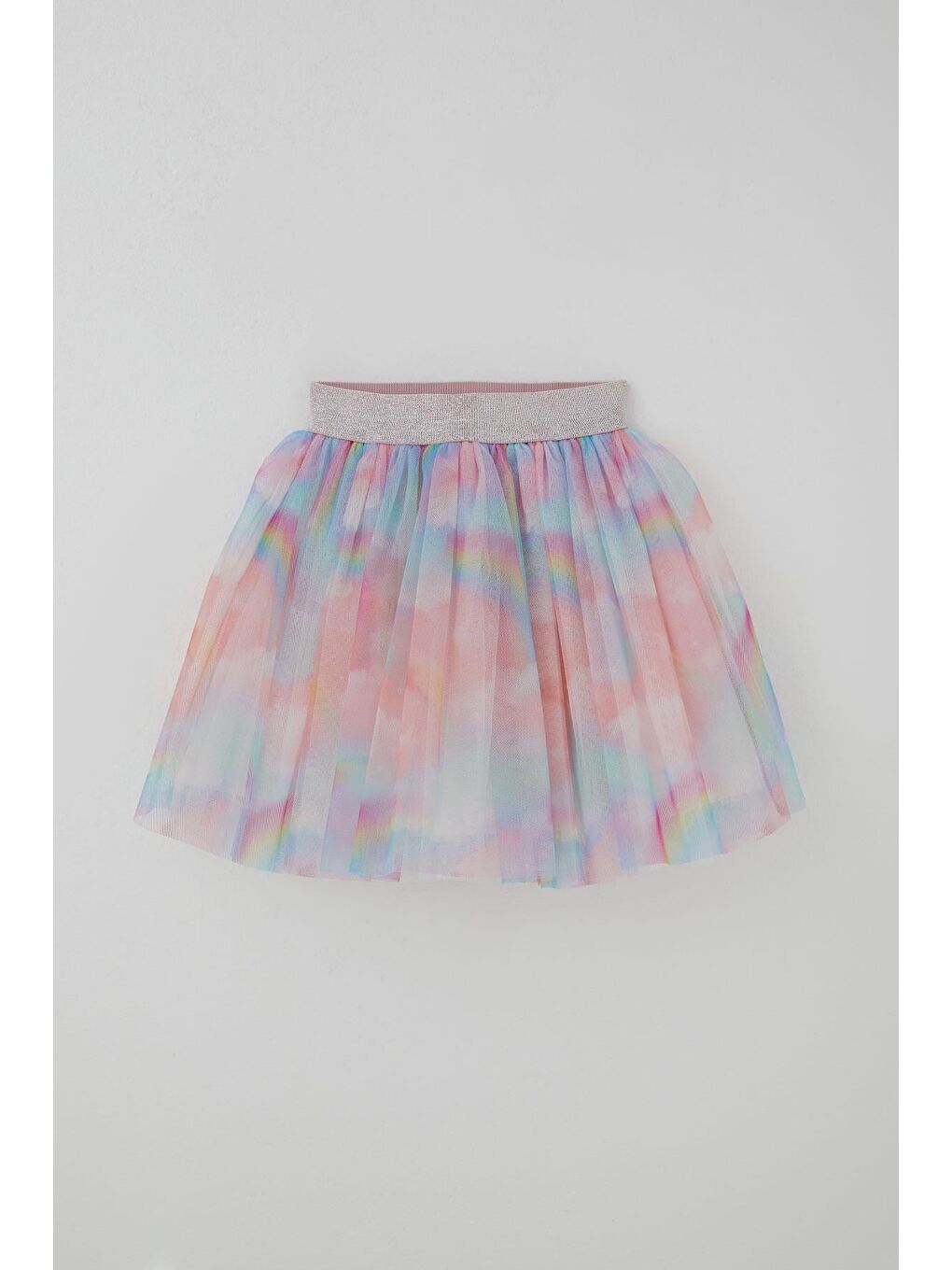 Kız Çocuk Tütü Etek Gökyüzü Temalı Desenli Karışık Renk (5-10 Yaş)-2