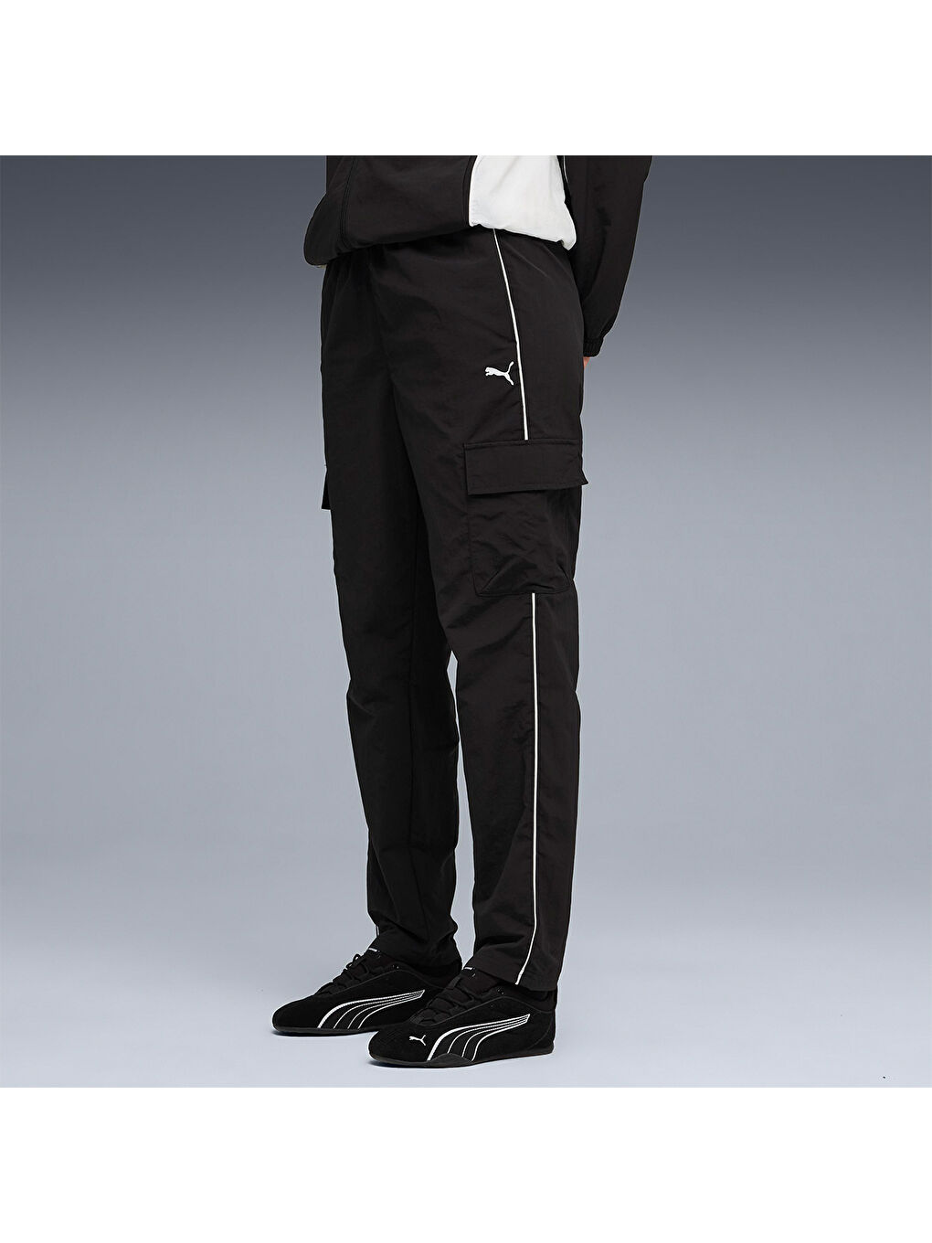 Short Woven Kadın Siyah Pantolon