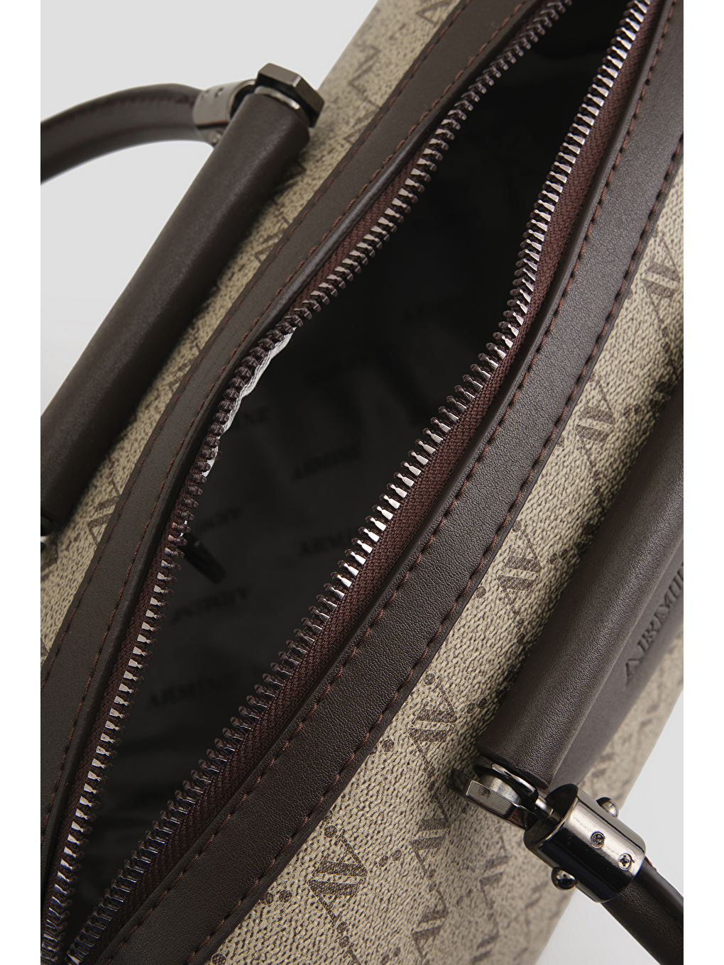 Bej Noktalı Çanta Vizon-2