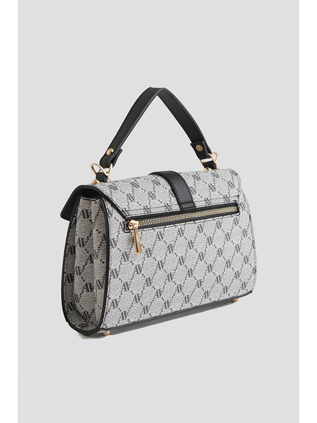 Noktalı Çanta Gri-2