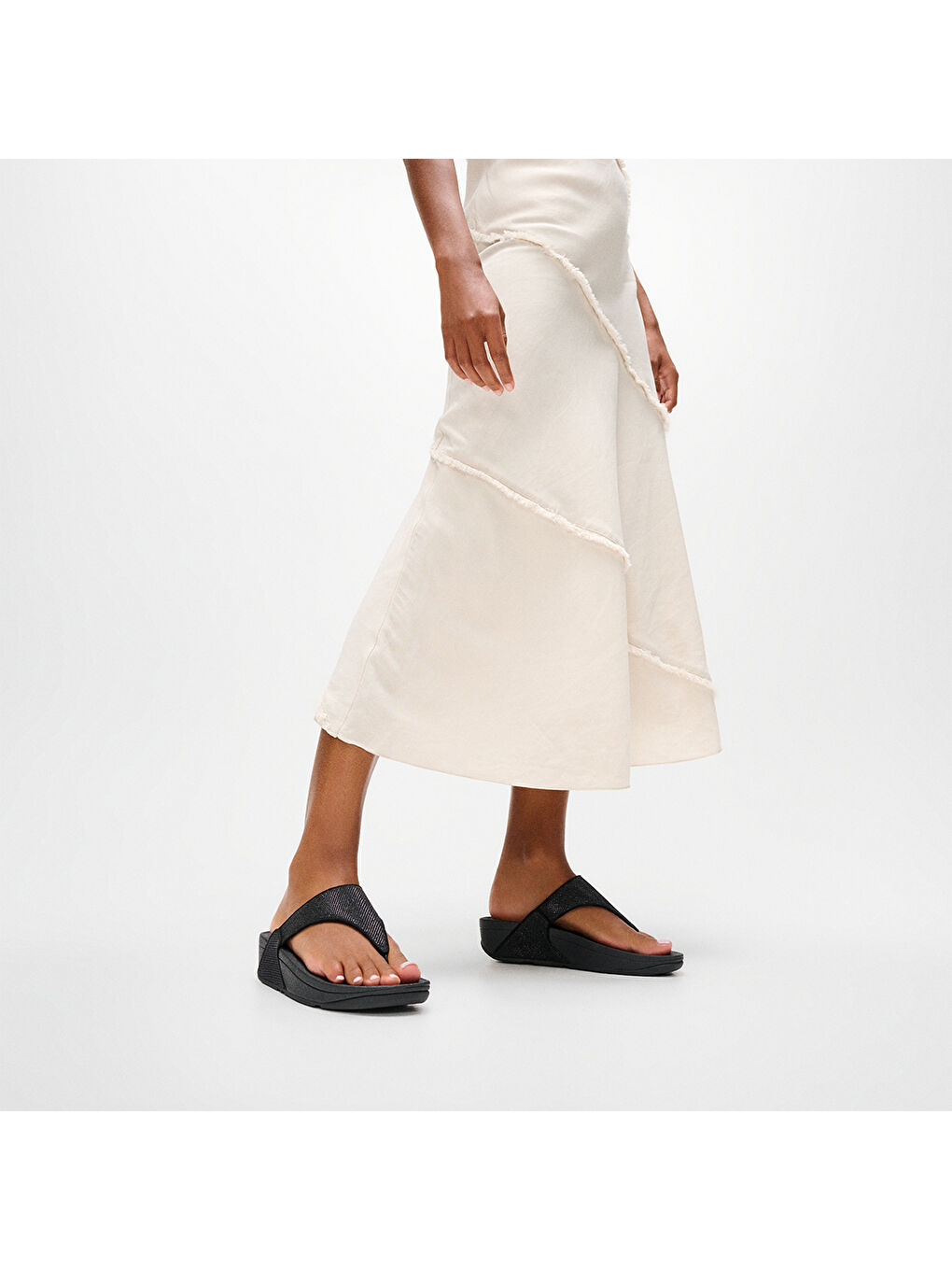 Kadın Siyah Parmak Arası Terlik-1