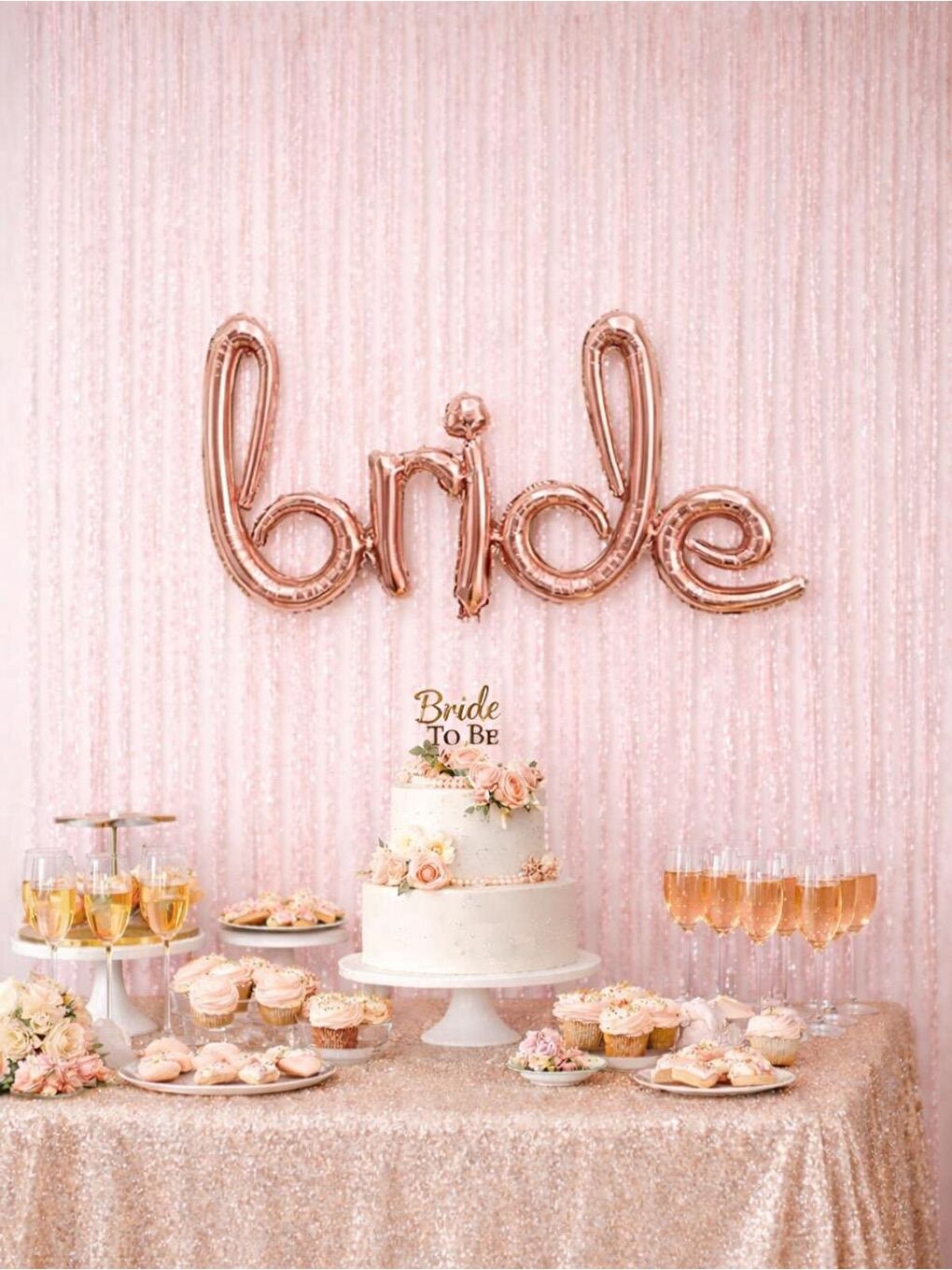 Pembe Bride Yazılı Folyo Balon Bekarlığa Veda Parti Dekoru 100 Cm