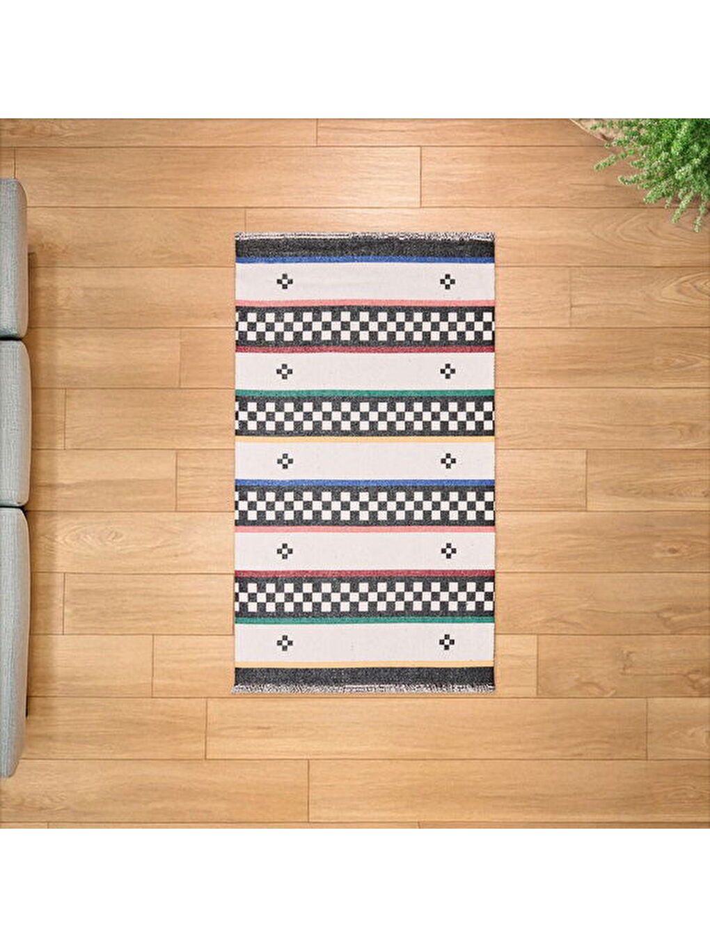 Soft Smila Kilim - Bej - 80x150 cm