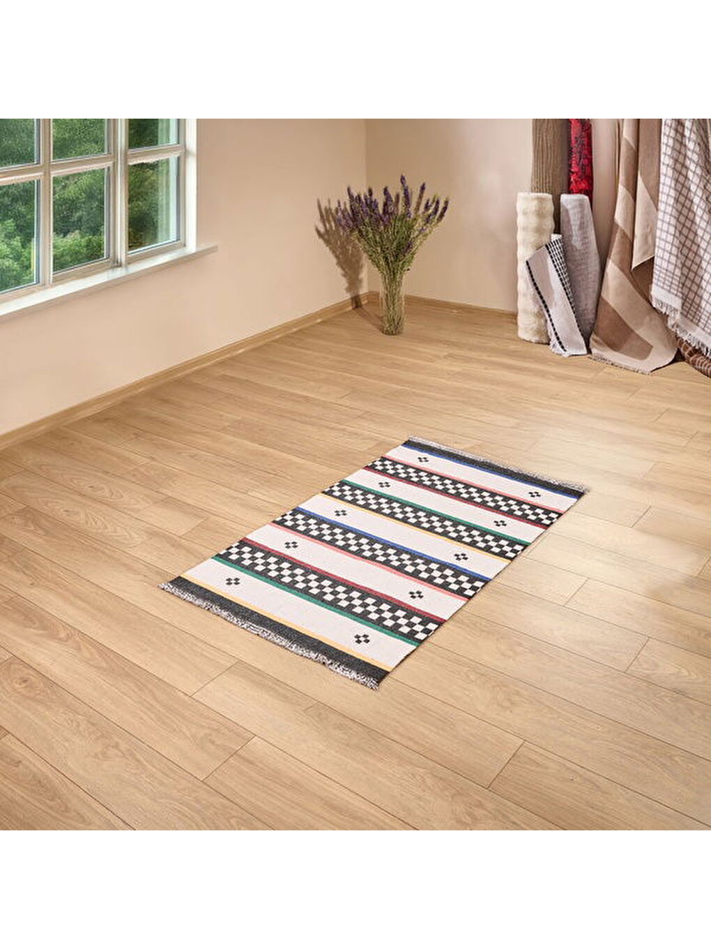 Soft Smila Kilim - Bej - 80x150 cm-1