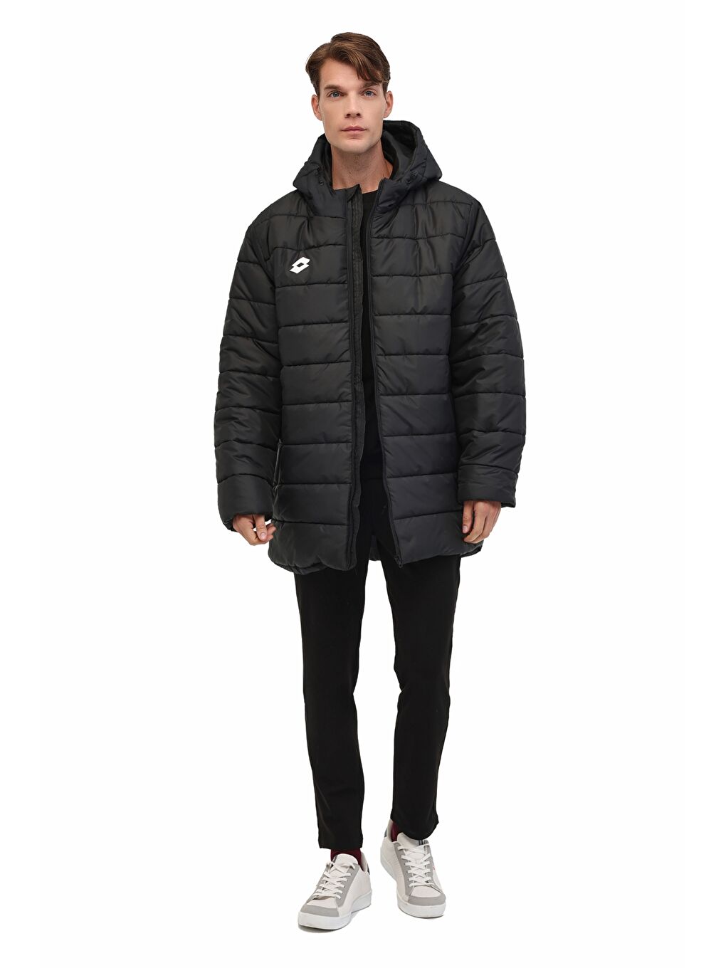 M-CHARMINO L COAT 5PR-TP Siyah Erkek Şişme Mont-2