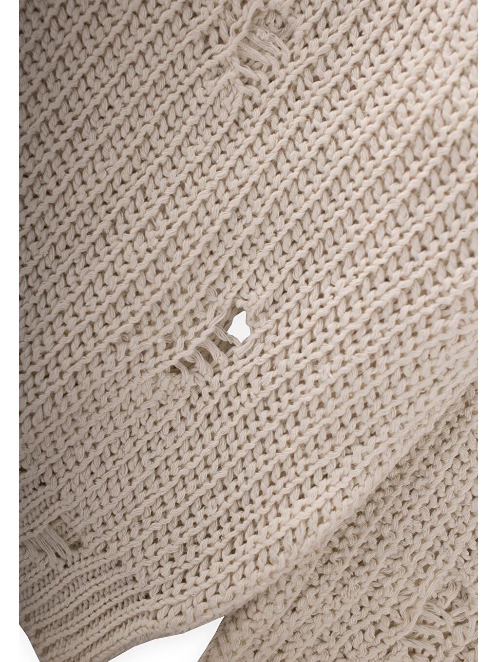 Bej Selanik Triko Kazak 2-8 Yaş Naturel-2