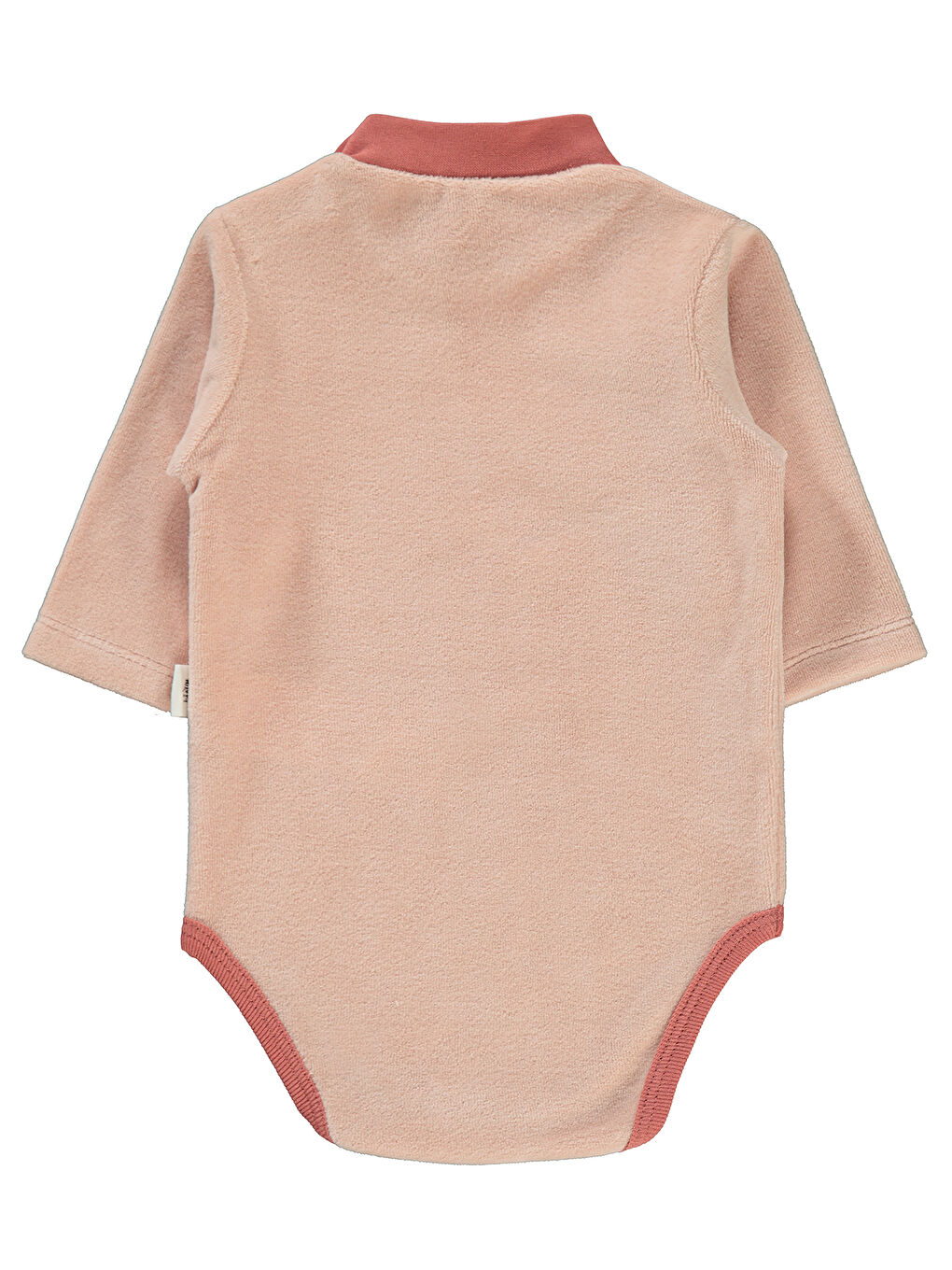 Pembe Baby Kız Bebek Çıtçıtlı Badi 1-18 Ay Pudra-1