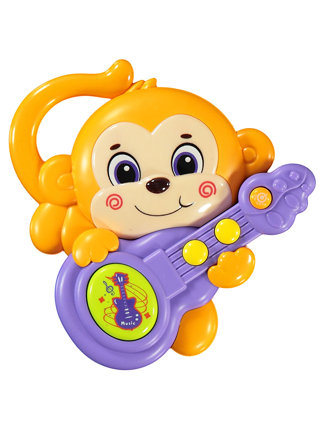 Müzikli ve Işıklı Maymun Turuncu
